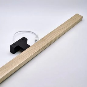 Brilagi-Illuminazione a LED per specchi da bagno WOODY MIRROR LED/15W/230V IP44 quercia/nero