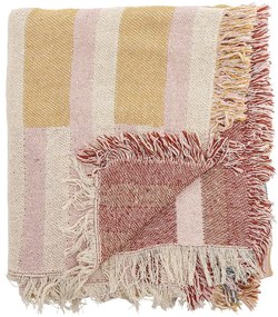 Coperta marrone in cotone riciclato 130x160 cm Lane – Bloomingville