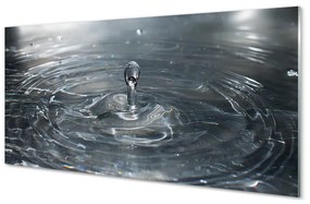 Quadro acrilico Spruzzo di goccia d'acqua 100x50 cm