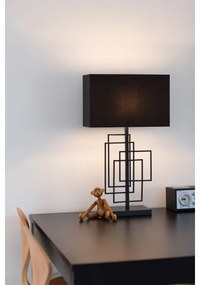 ByRydens 4002040-4002 - Lampada da tavolo PARAGON 1xE27/5W/230V nera