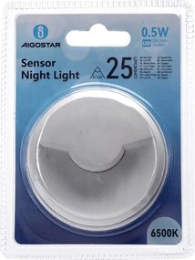 Aigostar - Lampada notturna LED con sensore LED/0,5W/230V 6500K