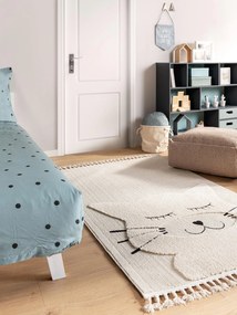 Lytte Tappeto bambino Momo Crema 90x130 cm - Tappeto design moderno soggiorno