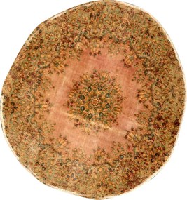 Kerman Tappeto persiano 140x140 (Iran)