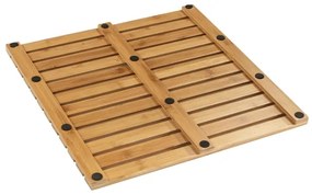 WENKO 24610100 - Tappetino BAMBUSA 50x50 cm marrone
