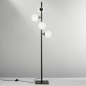 Lampada da terra Enoire nero, H 149.8 cm, E14 4xLUCE AMBIENTE DESIGN