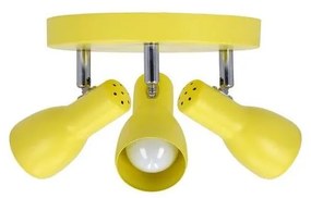 Luce Spot PICARDO 3xE14/40W/230V giallo