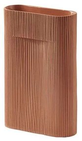 Muuto - Ridge Vaso H35 Terracotta Muuto