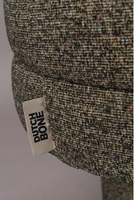 Panchina marrone con rivestimento in bouclé Fern – Dutchbone