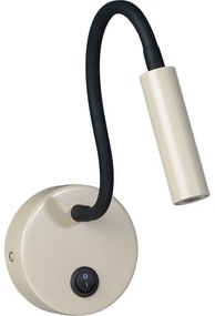 Brilagi - LED Lampada flessibile da muro MAYA LED/3W/230V 4000K beige