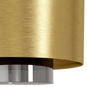 Eglo 390066 - Lampadario a sospensione con filo DUGLIA 1xE27/40W/230V oro