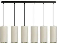 Lampada a Sospensione Bente, Bianco, Acciaio, 95x100x6 cm, EPIKASA