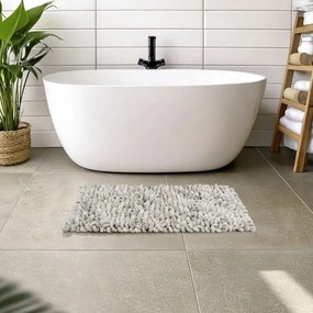 Tappetino per il bagno greige in tessuto 60x90 cm Lerici – Wenko