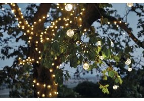 Catena decorativa LED per esterni 50xLED/10m IP44 trasparente