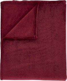 Coperta rossa in micropile 130x170 cm Raschel Velvet – Catherine Lansfield