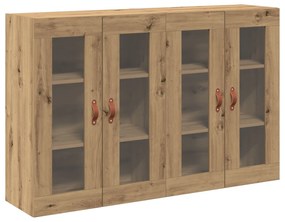 Armadio a muro  set di 2 rovere artigianale legno massello di rovere