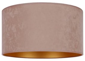 Duolla - Plafoniera ROLLER 1xE27/15W/230V diametro 40 cm beige/oro