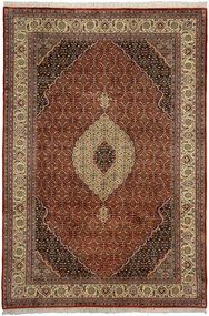 Tabriz Tappeto 200 x 300 Rosso (Indian) Annodato A Mano