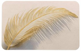 Tappetino per il bagno marrone chiaro 50x80 cm Angelica – douceur d'intérieur