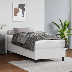 Giroletto Bianco 90x200 Cm İn Similpelle /