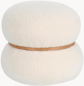 Pouf in teddy Mirka