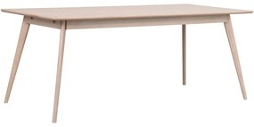 Tavolo da pranzo pieghevole con piano in rovere 190x90 cm Yumi - Rowico