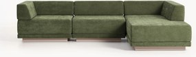 Divano angolare componibile 4 posti Colin