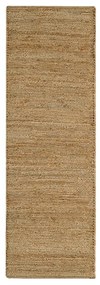 Passatoia in juta intrecciata a mano di colore naturale 66x200 cm Soumak - Asiatic Carpets