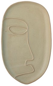 Vassoio decorativo in gres Ngan - Bloomingville