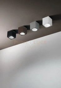 Plafoniera per esterni nevada 1 luce attacco gu10 bianco