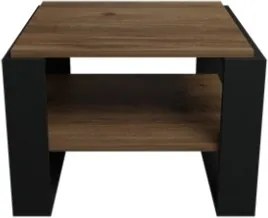 Tavolino Basso Da Salotto Stile Moderno 63x54x45 Axel Rovere E Antracite