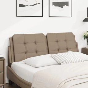 Cuscino Testiera Cappuccino 140 Cm İn Similpelle /