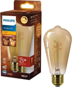 Lampadina LED dimmerabile VINTAGE Philips ST64 E27/3,1W/230V 1800K