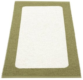 Tappeto da interno/esterno verde/color crema 70x120 cm Ilda Pine – Pappelina