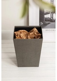Cestino per la spazzatura grigio Sofia Canvas Paper Laminate – Bigso
