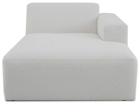 Modulo divano in bouclé bianco (angolo destro) Roxy - Scandic