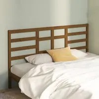 Testiera per Letto Miele 206x4x104 cm in Legno Massello di Pino cod mxl 46648