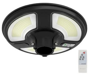 Lampada solare LED da esterno 10W 3,2V IP65 4000K con sensore e telecomando