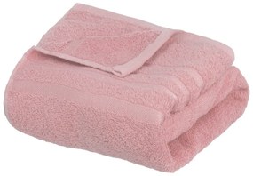 Asciugamano tipo terry rosa in cotone 70x140 cm Simple – Casa Selección