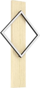 Eglo 901928 - Applique da parete a LED BOYAL LED/13W/230V nero/beige