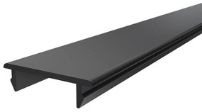 Cover Nera da 1m e 2m per Binario Monofase - Serie Solid Variante Lunghezza 2 Metri