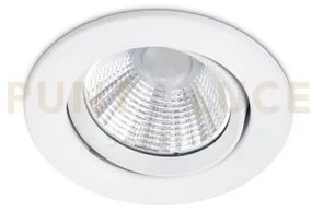 Illuminazione da incasso rotondo orientabile pamir bianco 650510131