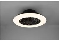 Ventilatore Lampadario Led Dimmerabile Stralsund Nero Trio Lighting