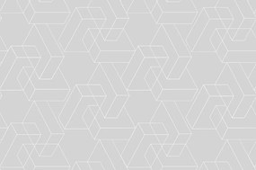 Carta da parati autoadesiva – Puzzle di motivi grigi