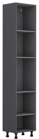 Scocca armadio DELINIA ID L 45 x H 214.4 x Sp 35 cm grigio