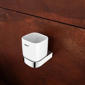 NIMCO NK set-31K-26 - Distributore di sapone, portaspazzolino e gancio a muro NIKAU