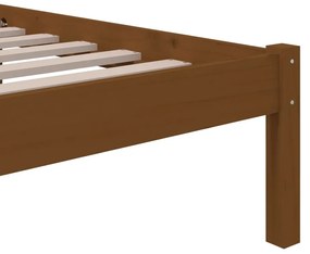 Giroletto Miele in Legno Massello 75x190 cm Small Single