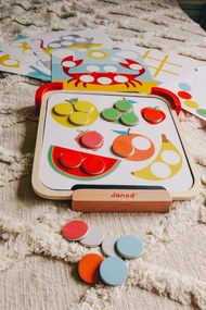 Imparo I Colori Gettoni Magnetici - legno