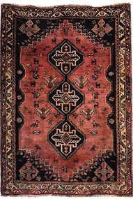 Teppich Tappeto persiano 110x150 Rosso (Iran) Annodato A Mano