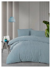 Biancheria da letto blu per letto matrimoniale/per letto prolungato 200x220 cm – Mila Home