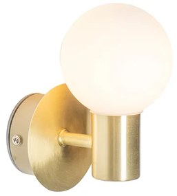 Lampada da parete smart oro IP44 con WiFi G9 - Cederic Up